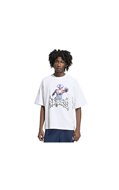 Adidas MARVEL GALACTUS TEE Erkek Günlük Tişört IA4546 Beyaz