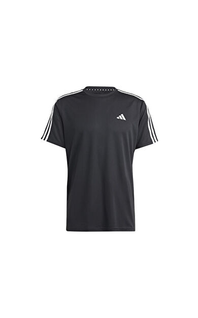 adidas Tr-Es Base 3S T Erkek Antrenman Tişörtü IB8150 Siyah
