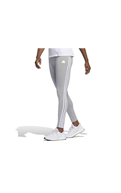 adidas W Fi 3S Legging Kadın Günlük Tayt IC0516 Gri