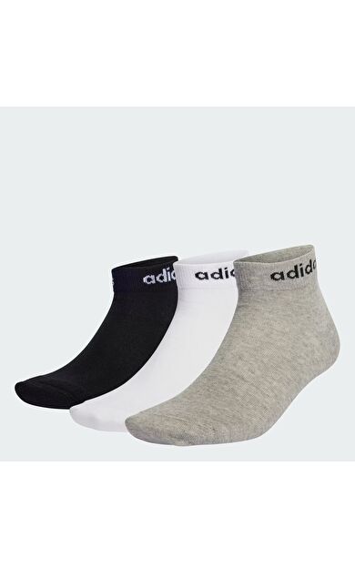 Adidas IC1306 T Lin Ankle 3P Unisex Spor Çorap