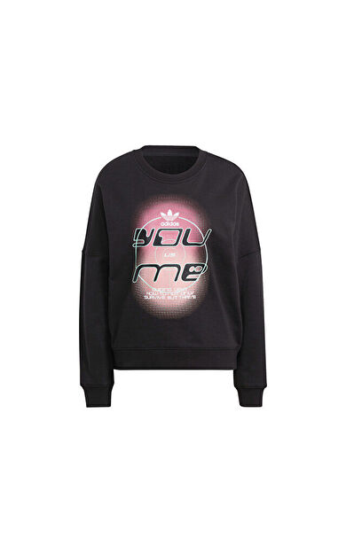 adidas Always Sweat Shirt Kadın Günlük Sweatshirts IC1521 Siyah