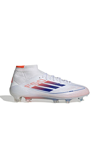 adidas F50 Elite Mid Fg W Unisex Çim Zemin Kramponu ID9203 Beyaz