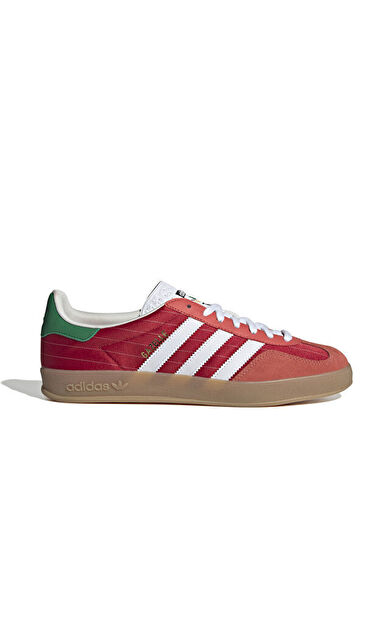 adidas Gazelle Indoor Unisex Günlük Ayakkabı IF9641 Kırmızı