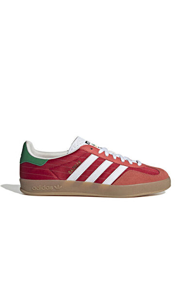 adidas Gazelle Indoor Unisex Günlük Ayakkabı IF9641 Kırmızı
