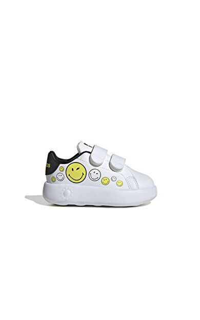 adidas Advantage Smiley Cf Bebek Günlük Ayakkabı IH6257 Beyaz