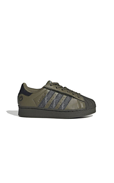 Adidas Superstar Led Light Çocuk Günlük Işıklı Ayakkabı IH6386 Yeşil