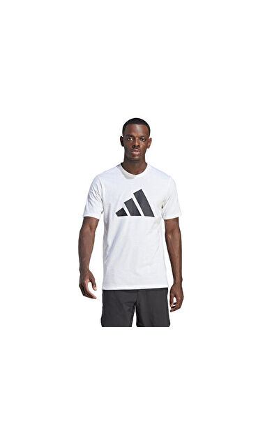 adidas Tr-Es Fr Logo T Erkek Antrenman Tişörtü IM4373 Beyaz