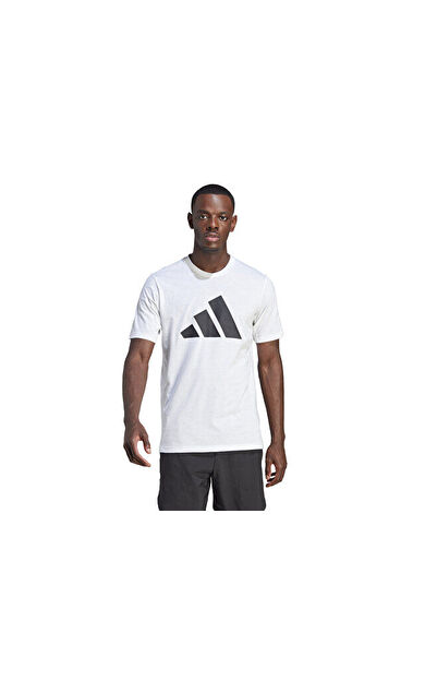 adidas Tr-Es Fr Logo T Erkek Antrenman Tişörtü IM4373 Beyaz