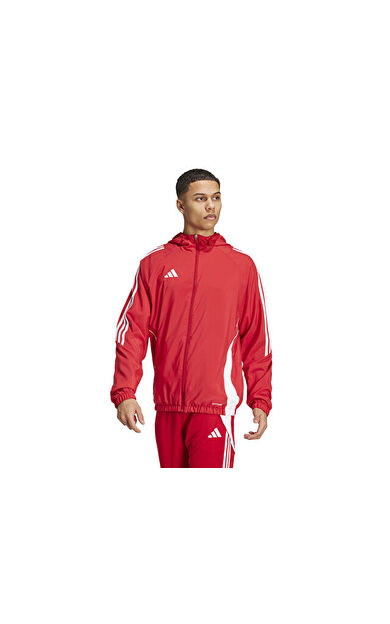 adidas Tiro24 Wb Erkek Futbol Rüzgarlık IM8809 Kırmızı