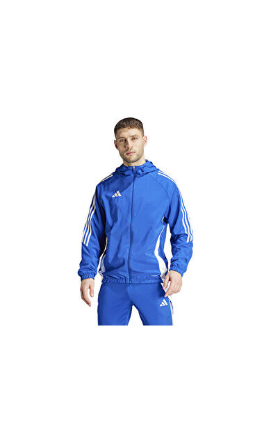 adidas Tiro24 Wb Erkek Futbol Antrenman Ceketi IM8811 Mavi