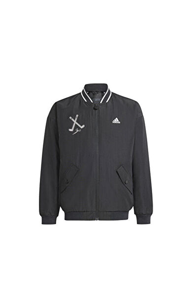 adidas J Bluv Wv Jkt Çocuk Günlük Ceket IN1915 Siyah