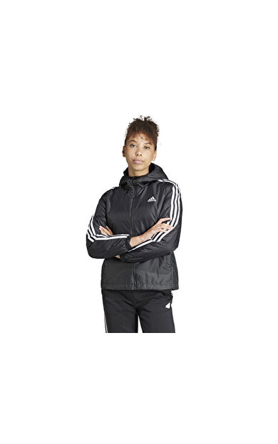 adidas W 3S Ess In H J Kadın Günlük Ceket IN3288 Siyah