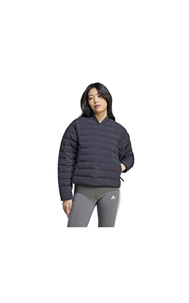 adidas W Helionic L J Kadın Günlük Mont IN6279 Siyah