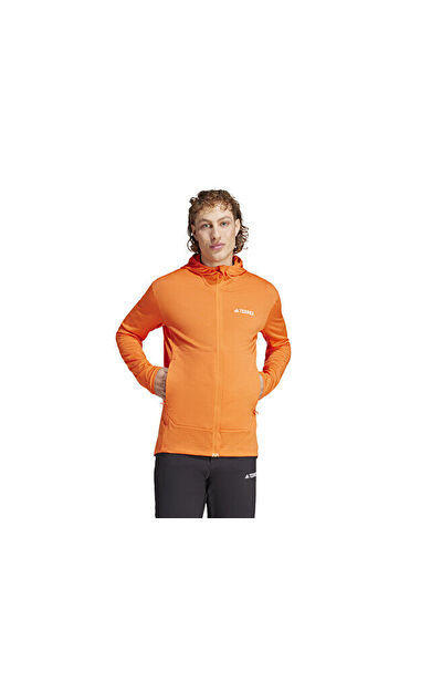 adidas Terrex XPerior Light Fleece Erkek Outdoor Ceketi IQ3720 Turuncu