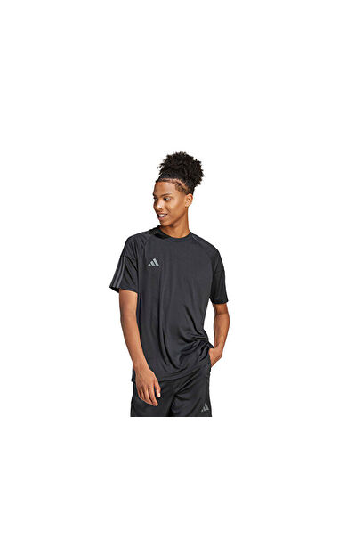 adidas M Sereno 3S T Erkek Futbol Antrenman Tişörtü IR7827 Siyah