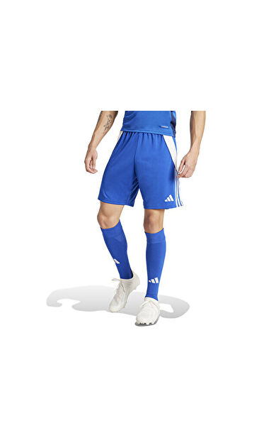 adidas Tiro24 Sho Erkek Futbol Antrenman Şortu IR9378 Mavi