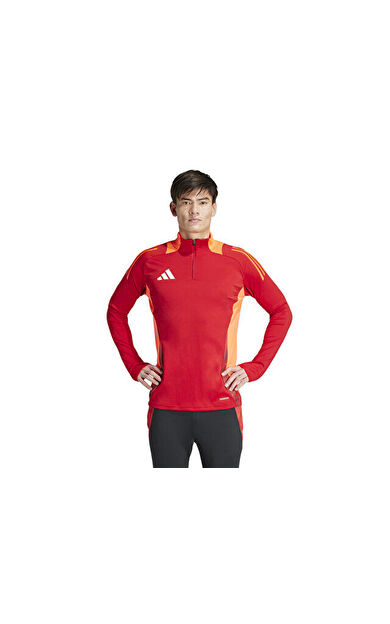 Tiro24 C Tr Top Erkek Futbol Antrenman Uzun Kollu Tişört IS1644 Kırmızı