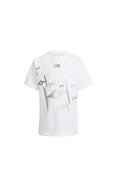 adidas Lk Sw Zne T Çocuk Günlük Tişört IS4556 Beyaz