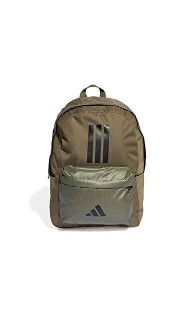 adidas Clsc Bars 3S Sırt Çantası-En: 31 cm, Boy: 44 cm, Derinlik: 15 cm IS7042 Haki