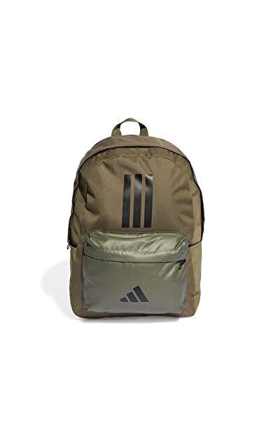 adidas Clsc Bars 3S Sırt Çantası-En: 31 cm, Boy: 44 cm, Derinlik: 15 cm IS7042 Haki