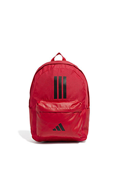 adidas Clsc Bars 3S Sırt Çantası-En: 31 cm, Boy: 44 cm, Derinlik: 15 cm IS7043 Kırmızı