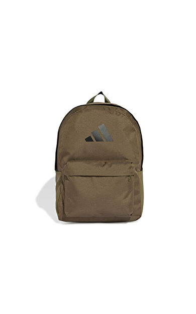 adidas Clsc Bars Bp Sırt Çantası-En: 31 cm, Boy: 44 cm, Derinlik: 15 cm IS7051 Haki