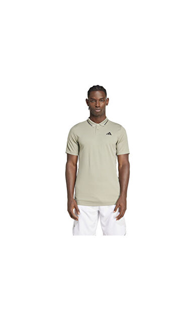 Adidas Club Pique Polo Erkek Tenis Polo Tişört IS8104 Yeşil
