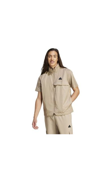 adidas U Ce U Vest Unisex Günlük Yelek IS9282 Bej