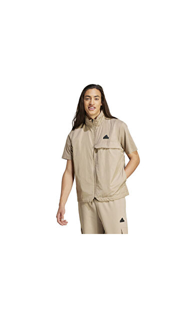 adidas U Ce U Vest Unisex Günlük Yelek IS9282 Bej
