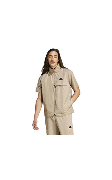 adidas U Ce U Vest Unisex Günlük Yelek IS9282 Bej