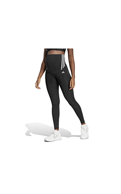 adidas Opt Ess Mat 1/1 Kadın Günlük Hamile Taytı IT2278 Siyah