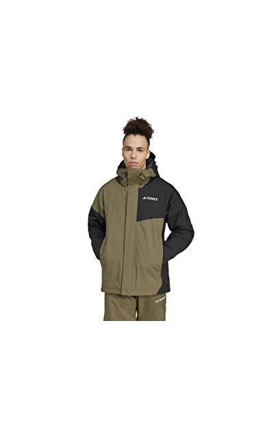 adidas Terrex Mt 2L Insul Jkt Erkek Outdoor Montu IT3206 Haki