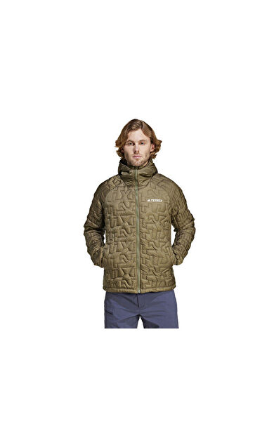 adidas Xpr Lf Ho Jkt Erkek Outdoor Montu IT3244 Yeşil