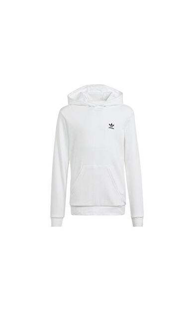 adidas Hoodie Çocuk Günlük Sweatshirt IU3044 Beyaz