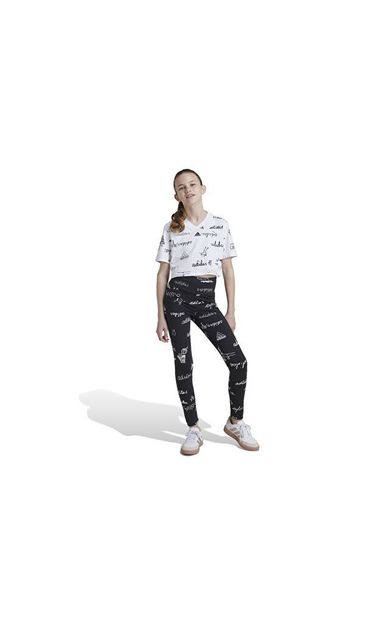 adidas Jg Bluv Tig Çocuk Günlük Tayt IV9450 Siyah