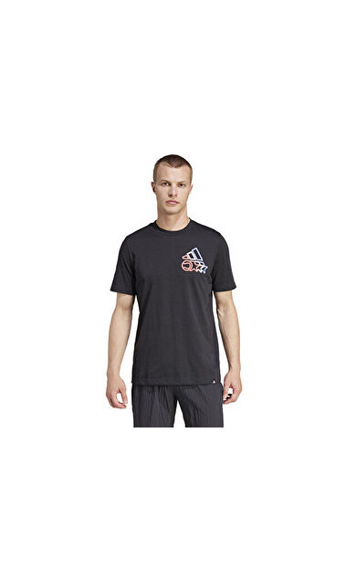 adidas M Tns City G T Erkek Günlük Tişört IW0148 Siyah