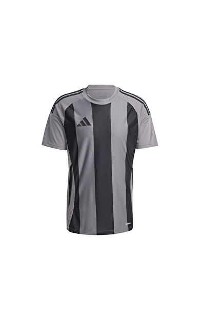 adidas Striped 24 Jsy Erkek Futbol Forması IW2145 Gri