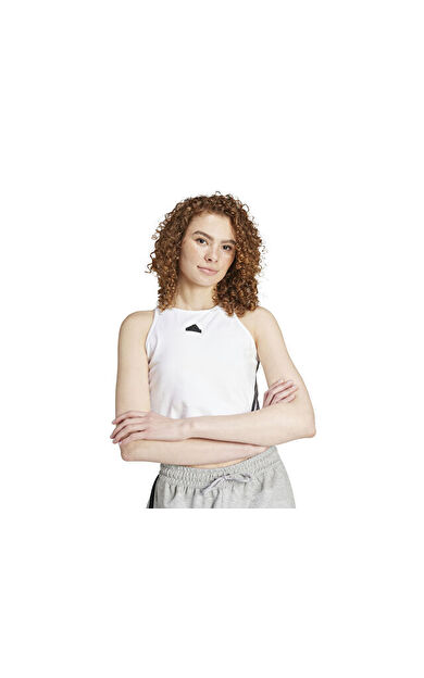 adidas W Fi 3S Tank Kadın Günlük Atlet IW5201 Beyaz