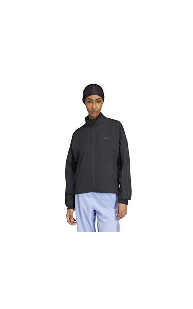 Adidas Pacer W Jacket Kadın Antrenman Ceketi IW8167 Siyah