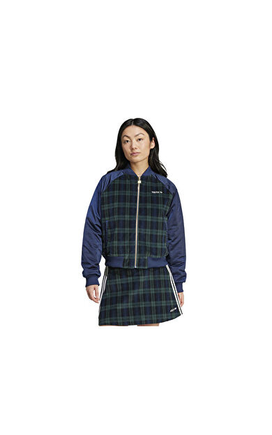 adidas Tartan Jacket Kadın Günlük Ceket IX1040 Renkli