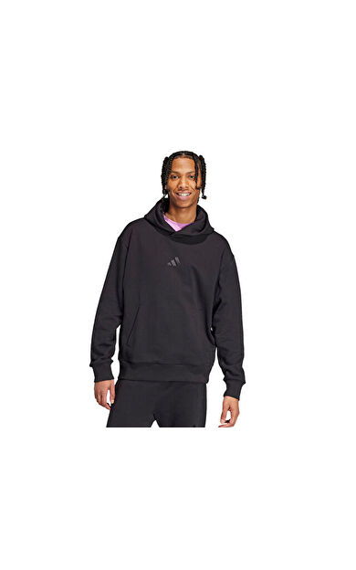 adidas M A Szn Ft Hd Erkek Günlük Sweatshirts IX1248 Siyah
