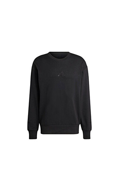 Adidas M A Szn Ft Crw Erkek Günlük Sweatshirts IX1261 Siyah