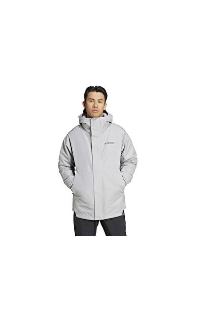 adidas Xpl Goose 3In1 Erkek Outdoor Montu IX7936 Gri