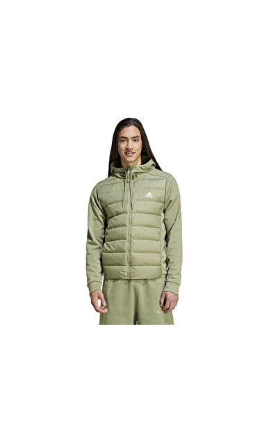 adidas Ess Dwn Hyb J Erkek Günlük Mont IX8915 Yeşil