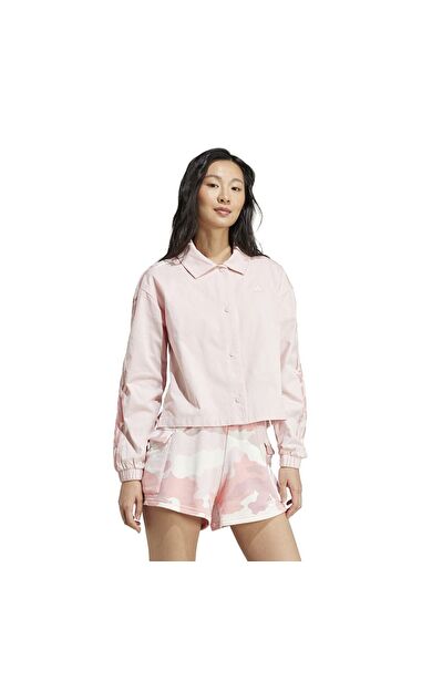 Adidas IY1688 W Camo 3S C Kadın Spor Ceket