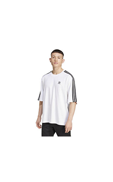 adidas Oversize Tee Erkek Günlük Tişört IZ2474 Beyaz
