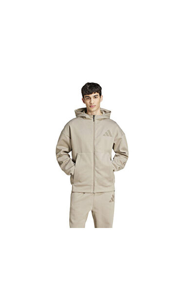 adidas  M Z.N.E. Fz Erkek Günlük Ceket JC5495 Bej