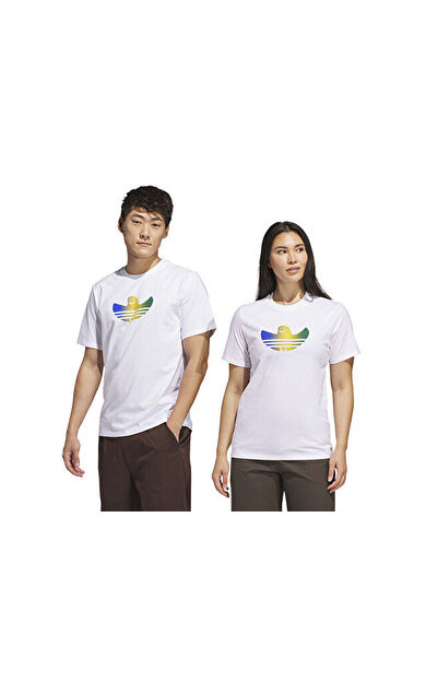 adidas SHMOO FILL TEE Unisex Günlük Tişört JC7760 Renkli