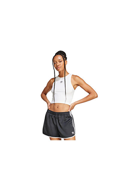 Adidas Ess Rib Tank Kadın Günlük Crop Üst JC9007 Beyaz