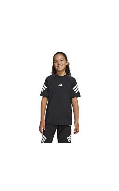 Adidas J Spr Tee Genç Günlük Tişört JD0119 Siyah